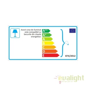 LAMPADAR deosebit Big Bow II portocaliu A-20747 VC 180770 universul-luminii.ro