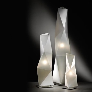 Lampadar design Art Deco unicat realizat manual Diamond Large - Img 3