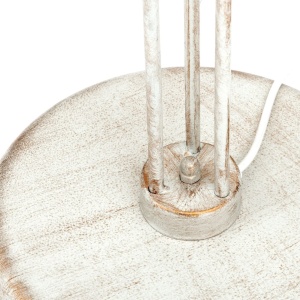 Lampadar design rustic cu 3 brate Vela, ivory 211850 universul-luminii.ro