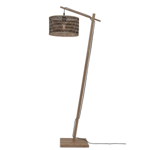 Lampadar eco din bambus Java S nat/32x18, bl/nat - Img 1