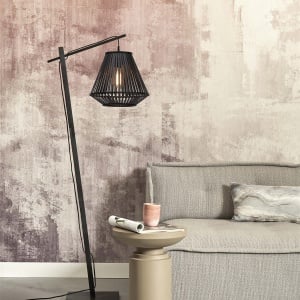 Lampadar eco din bambus Merapi S bl/diamond, bl 213370 universul-luminii.ro