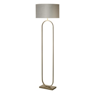 Lampadar/Lampa de podea decorativa Modish bronz/gri