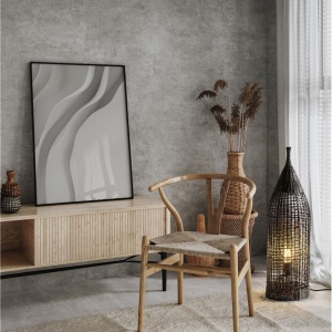 Lampadar/Lampa de podea decorativa ratan natural, NAOS H 73cm 167640 universul-luminii.ro