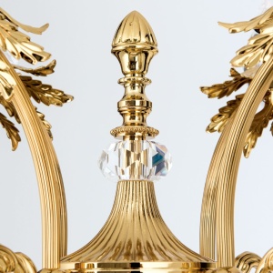 Lampadar, Lampa de podea design clasic LA BOHEME, auriu 241510 universul-luminii.ro