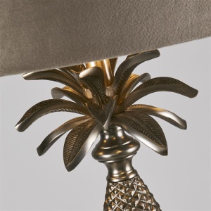 Lampadar/Lampa de podea design lux elegant Belle argintiu/taupe 148850 universul-luminii.ro