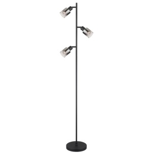 Lampadar, lampa de podea design modern Hubertus negru 134910 universul-luminii.ro