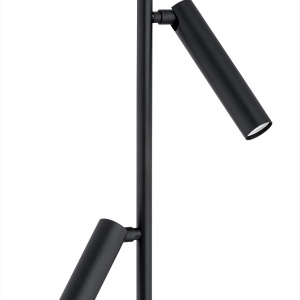 Lampadar, lampa de podea design modern TORRE negru 107790 universul-luminii.ro