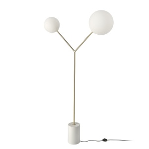 Lampadar, Lampa de podea eleganta design minimalist Golden