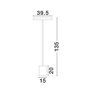 Lampadar, Lampa de podea LED design decorativ OPHELIA alb 169230 universul-luminii.ro