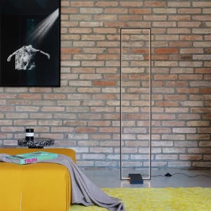Lampadar/Lampa de podea LED design modern minimalist Frame pt negru 140930 universul-luminii.ro