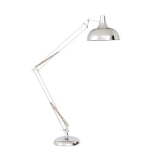 Lampadar, lampa de podea moderna, brat articulat, finisaj cromat, GIANT-XL-CR MUNO Design