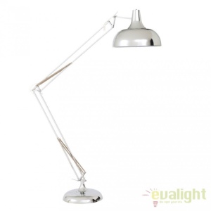 Lampadar, lampa de podea moderna, brat articulat, finisaj cromat, GIANT-XL-CR MUNO Design
