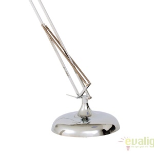 Lampadar, lampa de podea moderna, brat articulat, finisaj cromat, GIANT-XL-CR MUNO Design 62670 universul-luminii.ro