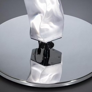 Lampadar LED design tehnico-decorativ realizat manual Hugo prisma - Img 8
