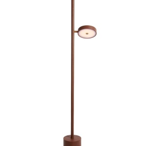 Lampadar LED din lemn de frasin maro Okinawa - Img 4