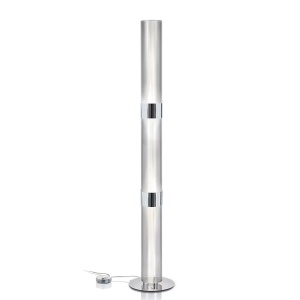 Lampadar modern design Art Deco realizata manual LA LOLLO silver