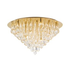 Lustra aplicata cristal K9 design elegant CELESTE D-75 aurie - Img 4