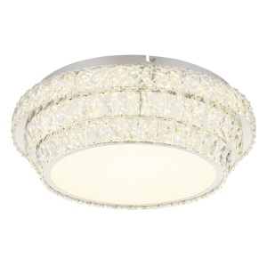 Lustra aplicata, Cristale K5, LED CCT, Telecomanda KLARA 50cm 68157-48 GL