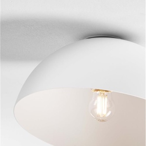 Lustra aplicata design decorativ GEA alb D-29cm - Img 2
