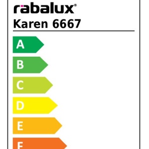 Lustra aplicata design modern alb 2 spoturi LED Karen 6667 RX - Img 4