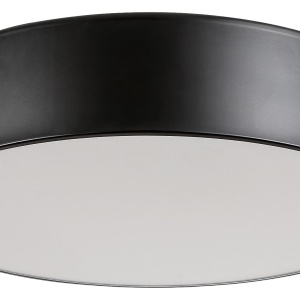 Lustra aplicata design modern circular Renata negru - Img 3