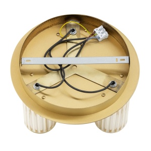 Lustra aplicata eleganta realizata din alama Hampton 3L 145150 universul-luminii.ro