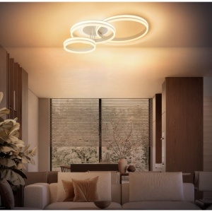 Lustra aplicata tavan design circular LED RUBIO - Img 2