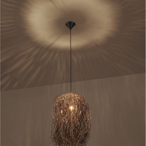 Lustra boho style design natural Hay - Img 4