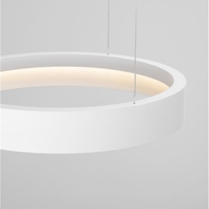 Lustra circulara aluminiu alb LED CCT LUMIA 50cm 632620 universul-luminii.ro