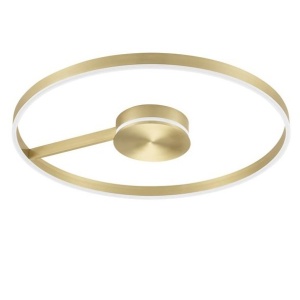 Lustra circulara aluminiu bronz LED CCT SIENA 80cm