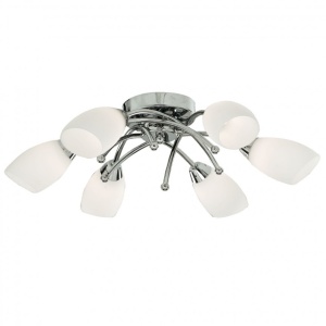 Lustra clasica aplicata Opera 6L crom 8186-6CC SRT