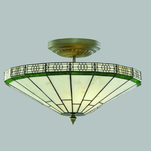 Lustra clasica sticla tiffany New York 2L 4417-17 SRT 74440 universul-luminii.ro