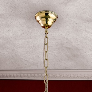 Lustra cristal Asfour, KRISTALL KLASSISCH auriu 40cm, 5, universul-luminii.ro