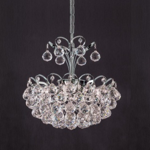 Lustra cristal Asfour, KRISTALL KLASSISCH crom 40cm, 5, universul-luminii.ro