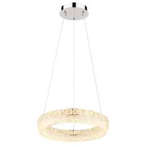 Lustra cristale din sticla LED CCT cu telecomanda LAUREL - Img 6
