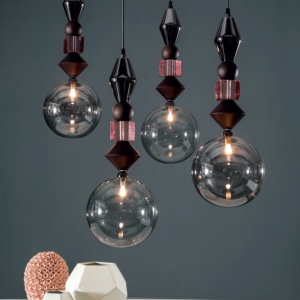 Lustra cu 3 pendule deosebite design LUX Pandora 184930 universul-luminii.ro