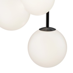 Lustra cu 3 pendule design modern Basic form negru 212150 universul-luminii.ro