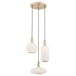 Lustra cu 3 Pendule design modern SAGUNTO