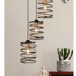 Lustra cu 3 pendule design modern Spring 108170 universul-luminii.ro