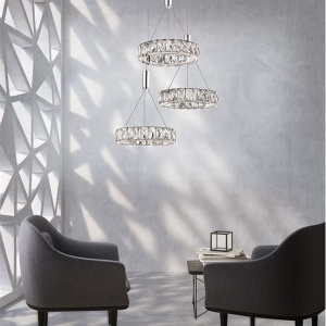 Lustra cu 3 pendule LED design modern Corona NVL-7402401 82800 universul-luminii.ro