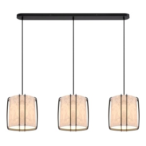Lustra cu 3 pendule stil modern Japandi Cardine