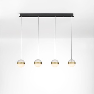 Lustra cu 4 Pendule LED stil modern ALAZ - Img 3