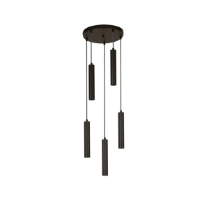 Lustra cu 5 pendule design minimalist Dulwich