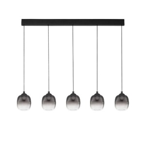 Lustra cu 5 pendule LED design modern ESSENTIAL