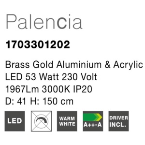 Lustra cu 5 pendule LED design modern Palencia 74150 universul-luminii.ro