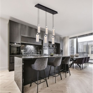 Lustra cu 6 pendule LED design modern LUNE 152060 universul-luminii.ro