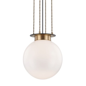 Lustra cu inaltime reglabila, Sticla Alba, Design LUX, Gunther 43cm