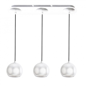 Lustra cu pendule design modern Gulia 3 White