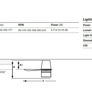 Lustra cu Ventilator tavan si telecomanda PUNT TUB M TEK alb/artar 2700K - Img 5