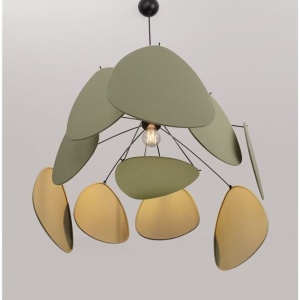 Lustra decorativa living sau dining OLINA verde - Img 8